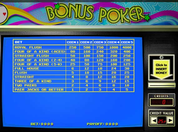888 Bonus Poker
