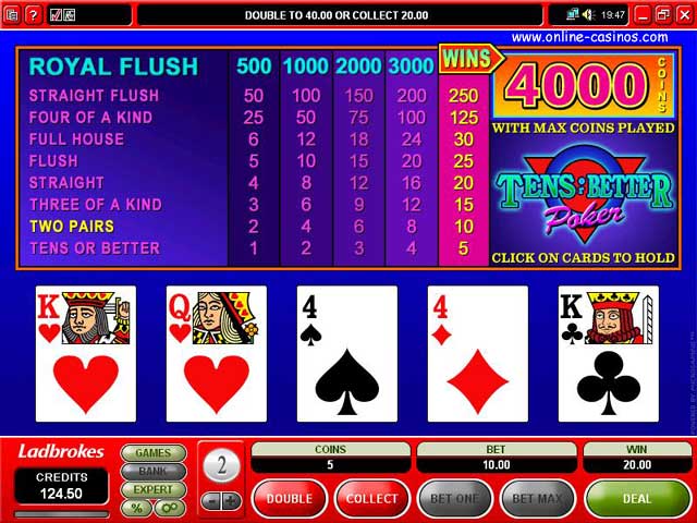 Play Video Poker